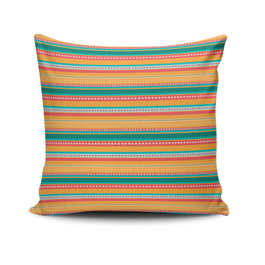 Aberto Design NKLF-141 Funda de Cojín Multicolor 43 x 43 cm